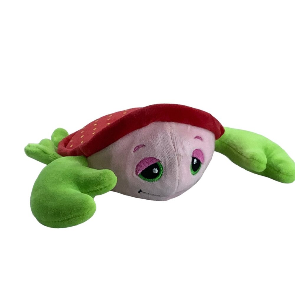 Cutetitos Fruititos Strawberry Beanie‎ Crabito Crab Plush Lovey Stuffed Animal